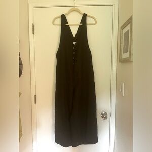 RHYTHM BLACK PANTS ROMPER SIZE 6